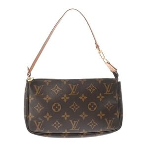 Louis Vuitton Monogram Canvas Pochette Accessoires Brown Accessory